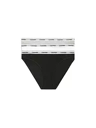 CALVIN KLEIN | Slips Paquete de 3 negro | Gris