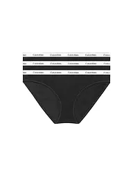 CALVIN KLEIN | Slips Paquete de 3 negro | Negro