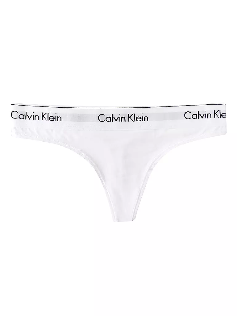 CALVIN KLEIN | String "Modern Cotton" (Blanco) | Blanco