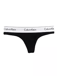 CALVIN KLEIN | String "Modern Cotton" (Blanco) | Negro