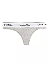 CALVIN KLEIN | String "Modern Cotton" (Blanco) | Gris