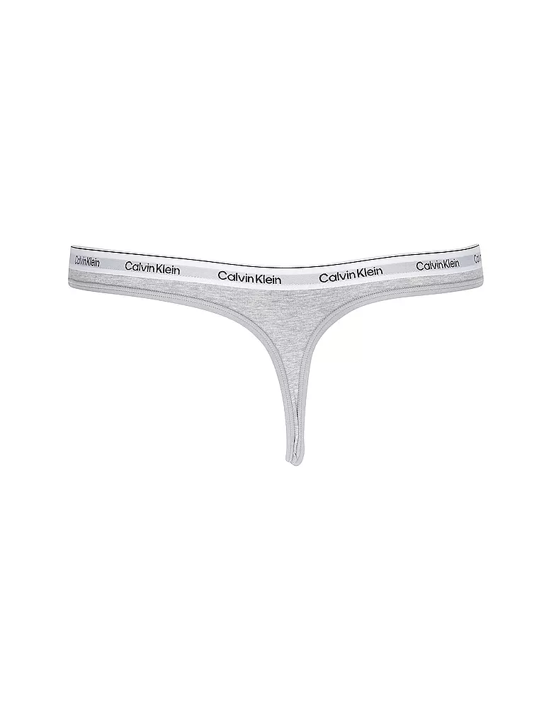 CALVIN KLEIN | String 3er Pack multi | Gris claro