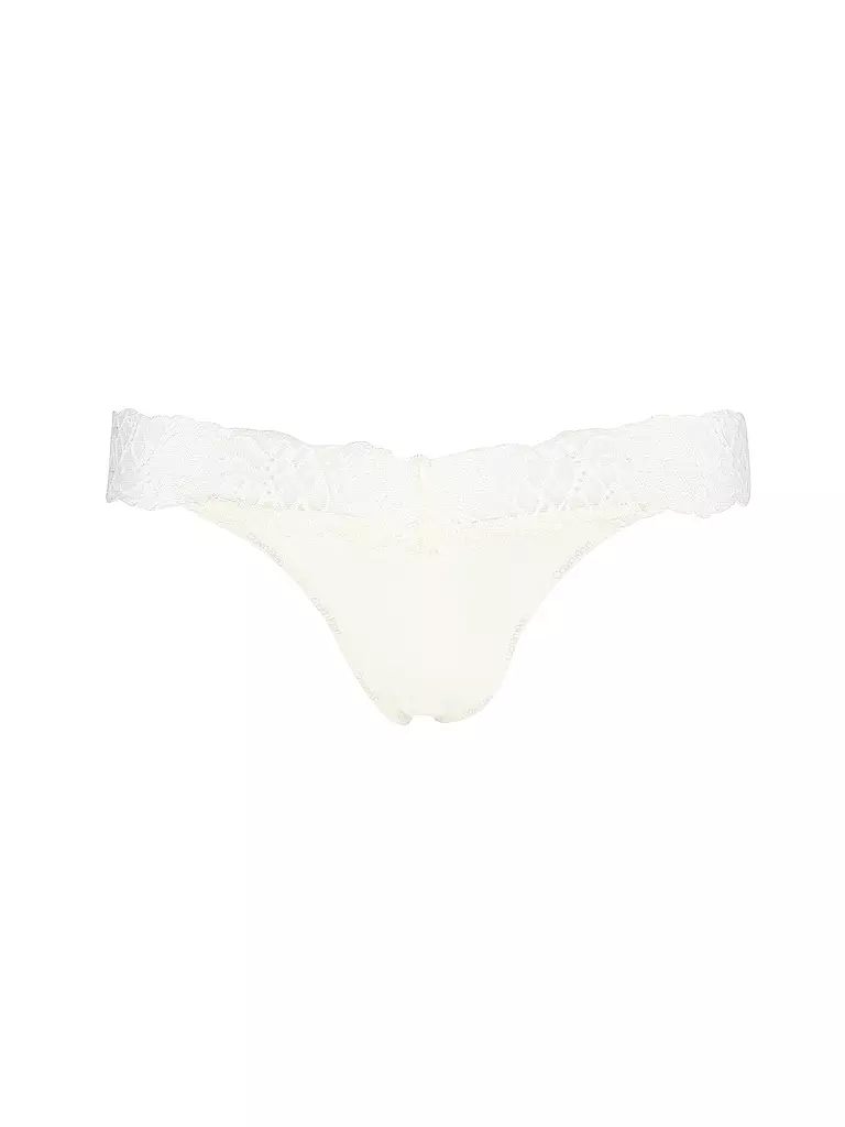 CALVIN KLEIN | String blanco | Crema