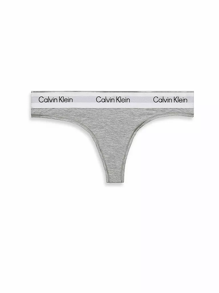 CALVIN KLEIN | String gris | Gris claro