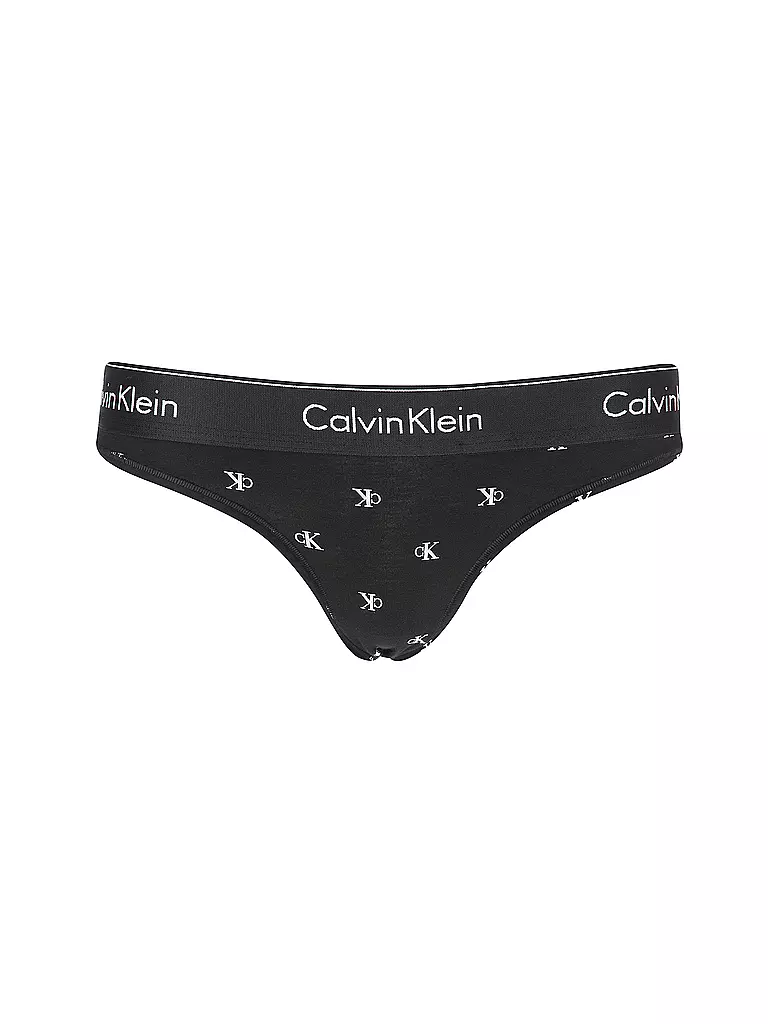 CALVIN KLEIN | String MODERN COTTON black | Negro