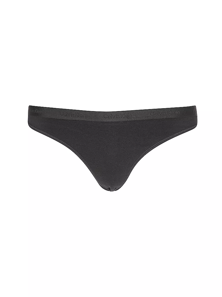 CALVIN KLEIN | String Paquete de 3 Multi | Negro