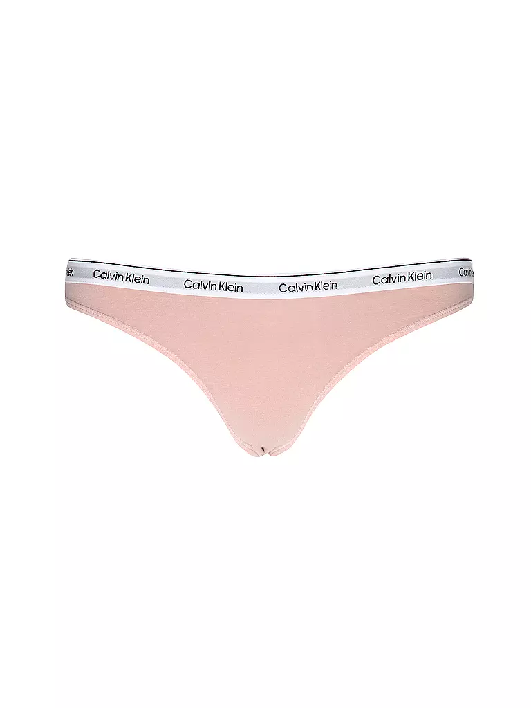 CALVIN KLEIN | String paquete de 3 multi | Turquesa