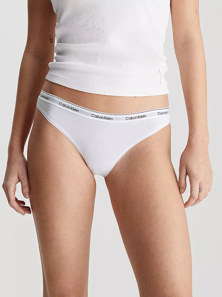CALVIN KLEIN | String Paquete de 3 multi | Negro