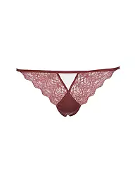 CALVIN KLEIN | String black | Rojo oscuro