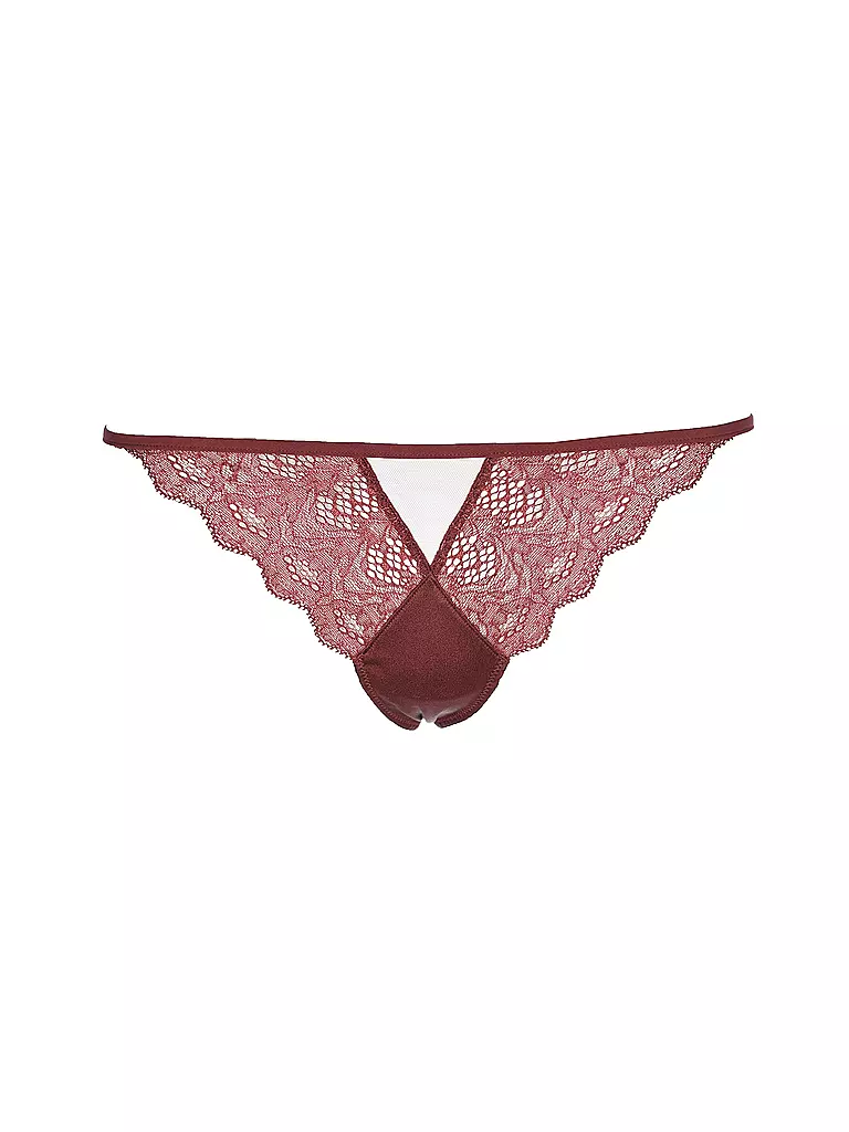 CALVIN KLEIN | String rojo | Rojo oscuro