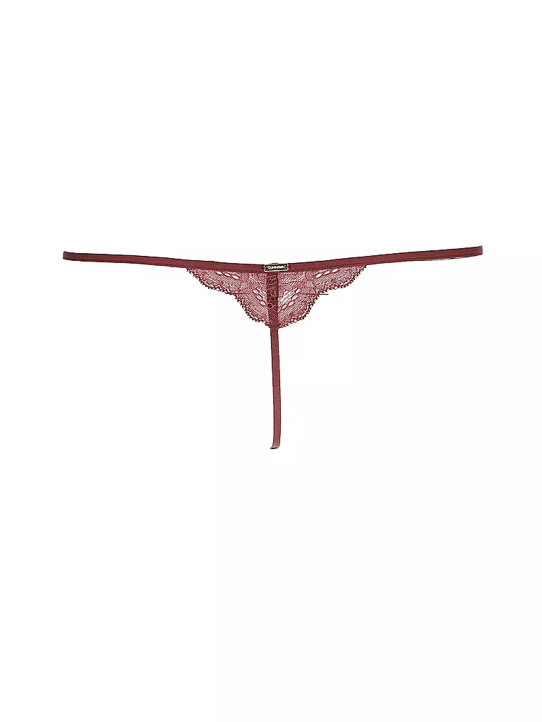 CALVIN KLEIN | String rojo | Rojo oscuro