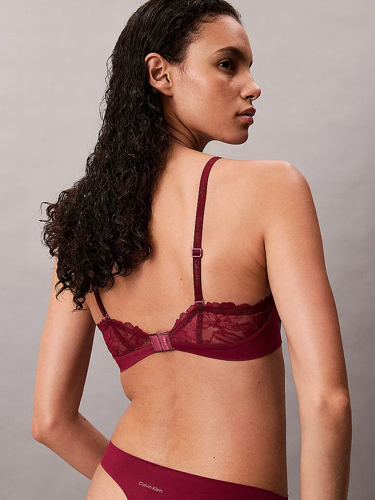 CALVIN KLEIN | Sujetador con aros rojo | 