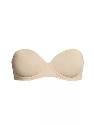 CALVIN KLEIN | Sujetador con aros sin tirantes Nude | Beige