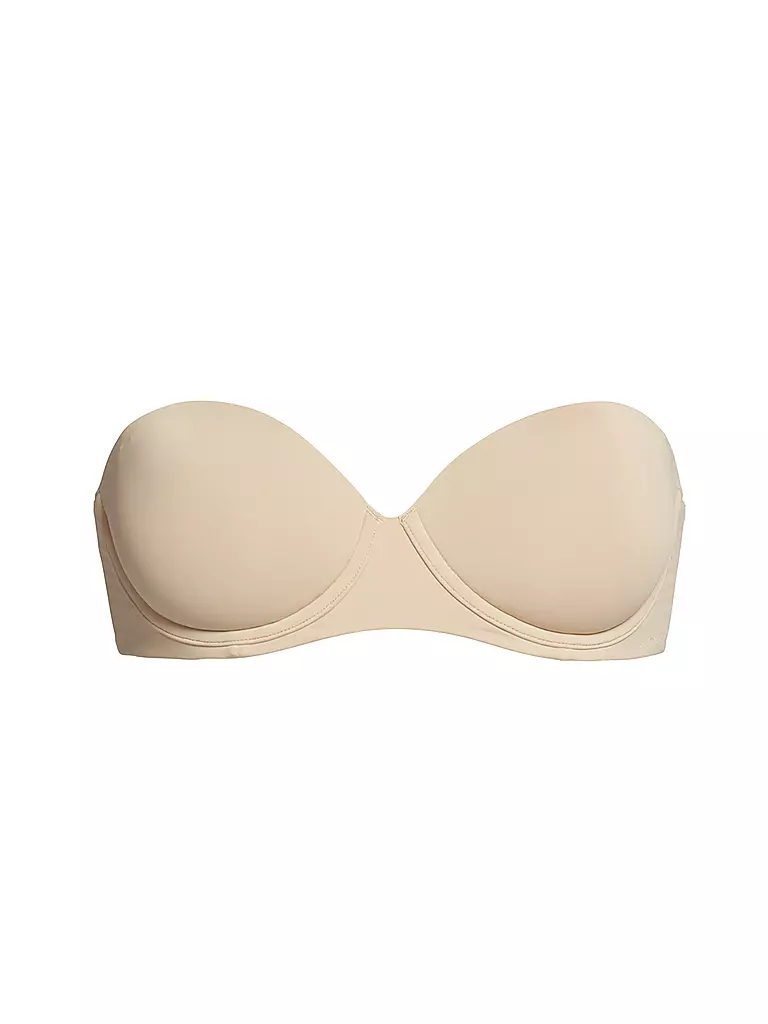 CALVIN KLEIN | Sujetador con aros sin tirantes Nude | Beige