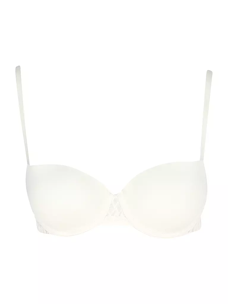 CALVIN KLEIN | Sujetador con relleno blanco | Crema