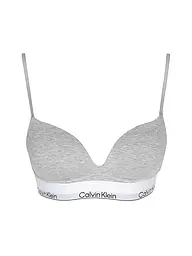 CALVIN KLEIN | Sujetador Push Up negro | Gris claro