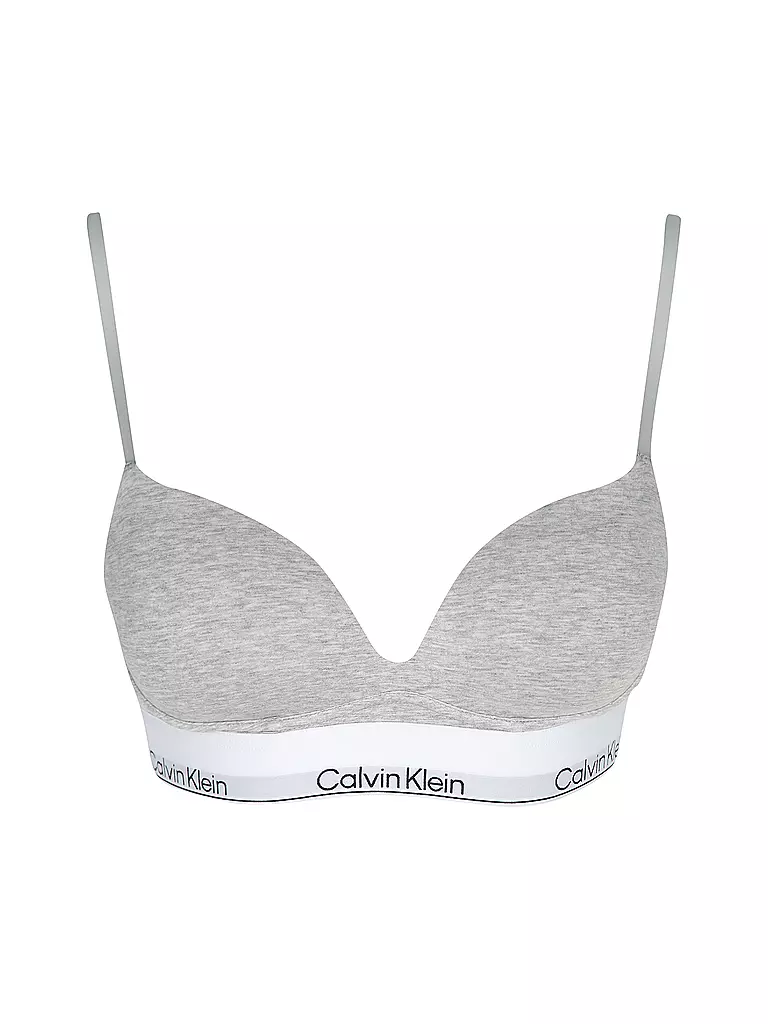 CALVIN KLEIN | Sujetador push up gris | Gris claro