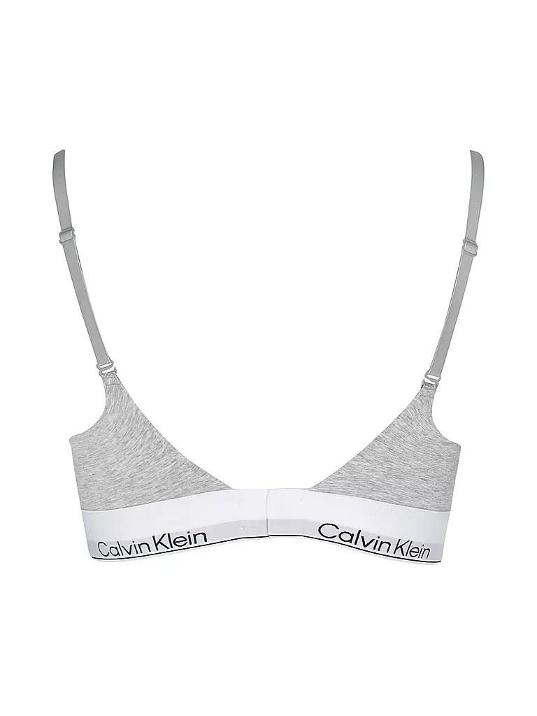 CALVIN KLEIN | Sujetador push up gris | Gris claro