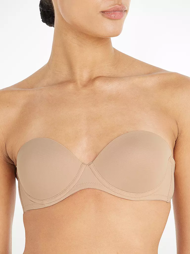 CALVIN KLEIN | Sujetador push up sin tirantes "Perfectly Fit" (Sanddune) | 