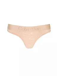 CALVIN KLEIN | String negro | Beige