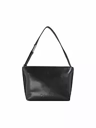 CALVIN KLEIN | Bolso - Hobe EMBOSSED Medium | Negro