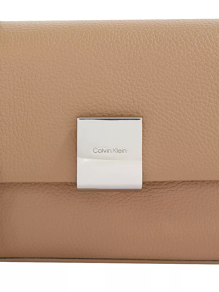 CALVIN KLEIN | Tasche - Mini Bag CK PLAQUE | Camel