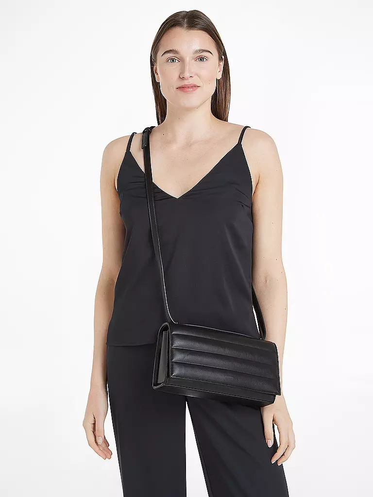 CALVIN KLEIN | Tasche - Mini Bag QUILT  | Negro