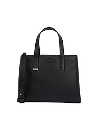 CALVIN KLEIN | Tasche - Tote Bag CK PLAQUE Small | Negro