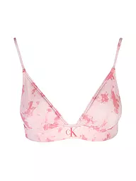 CALVIN KLEIN | Top de bikini triángulo | Fucsia