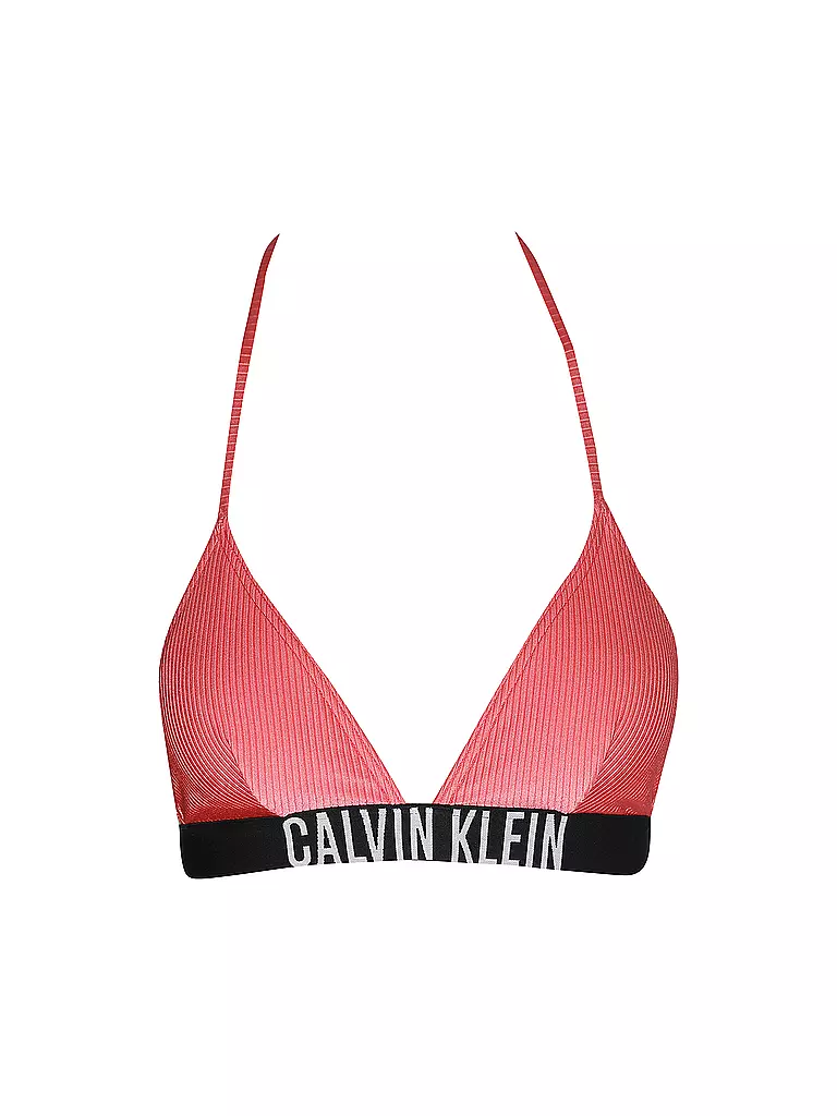 CALVIN KLEIN | Triangle Bikini Top | Fucsia