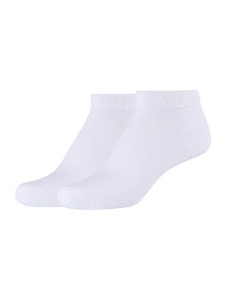 CAMANO | Calcetines invisibles Silky, paquete de 2, blanco