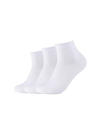 CAMANO | Calcetines sneaker paquete de 3 blanco