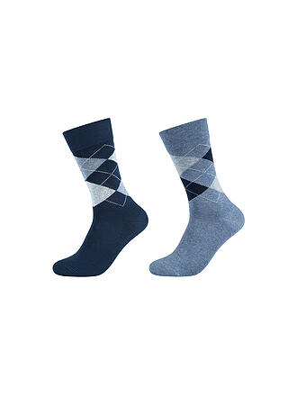 CAMANO | Calcetines de hombre paquete de 2 ARGYLE infinity