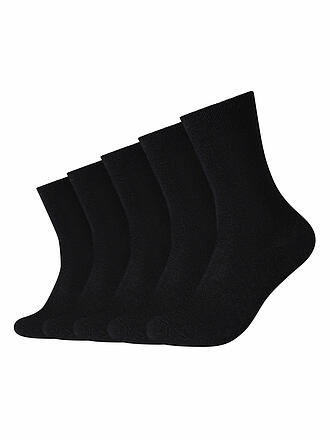 CAMANO | Calcetines BASIC paquete de 5 negro