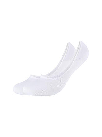 CAMANO | Calcetines invisibles COMFORT, paquete de 2, blanco
