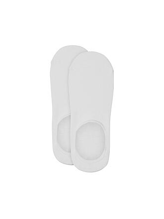 CAMANO | Calcetines invisibles COMFORT blancos, paquete de 2