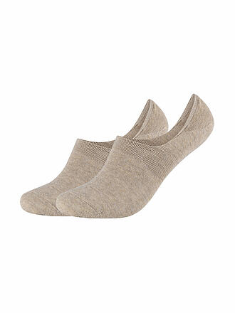 CAMANO | Calcetines invisibles COMFORT arena melange, paquete de 2