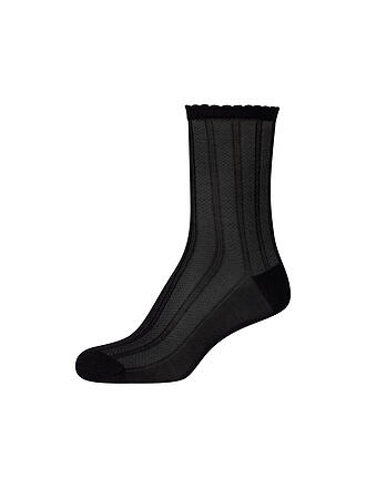 CAMANO | Calcetines AJOUR SILKY SOCKS black mix