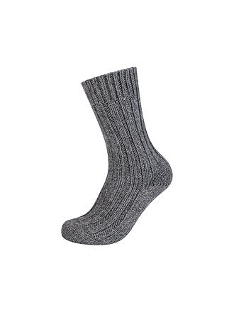 CAMANO | Calcetines COZY ALPACA gris oscuro melange