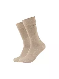 CAMANO | Calcetines 2 unidades denim melange | Beige