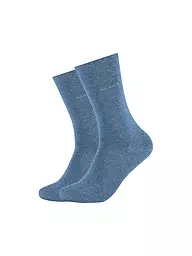 CAMANO | Calcetines 2 unidades denim melange | Azul