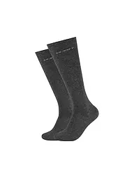 CAMANO | Calcetines de mujer, paquete de 2, azul marino | Gris