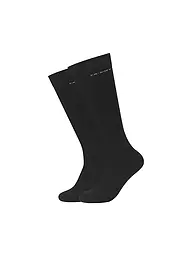 CAMANO | Calcetines de mujer, paquete de 2, azul marino | Negro