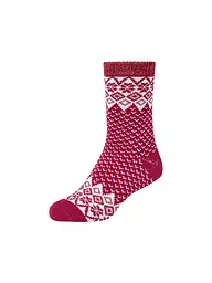CAMANO | Calcetines anémona | Rojo