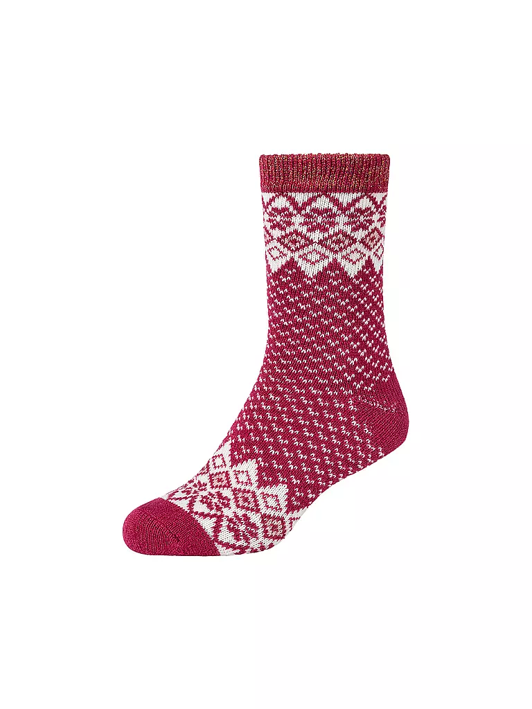 CAMANO | Calcetines anémona | Rojo