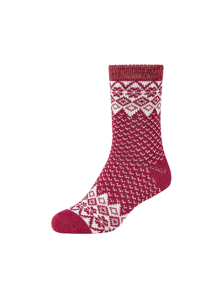 CAMANO | Calcetines anémona | Rojo