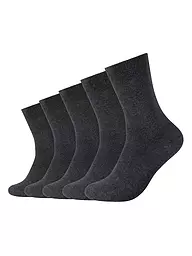 CAMANO | Calcetines BASIC paquete de 5 negro | Gris