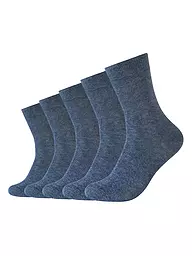 CAMANO | Calcetines BASIC paquete de 5 negro | Azul oscuro