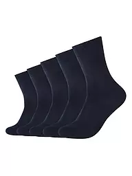CAMANO | Calcetines BASIC paquete de 5 negro | Azul