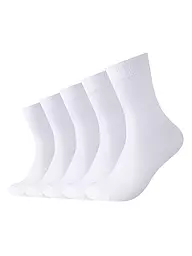 CAMANO | Calcetines BASIC paquete de 5 negro | Blanco